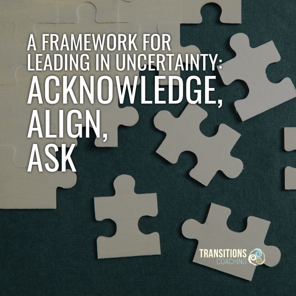 Leading in uncertainty